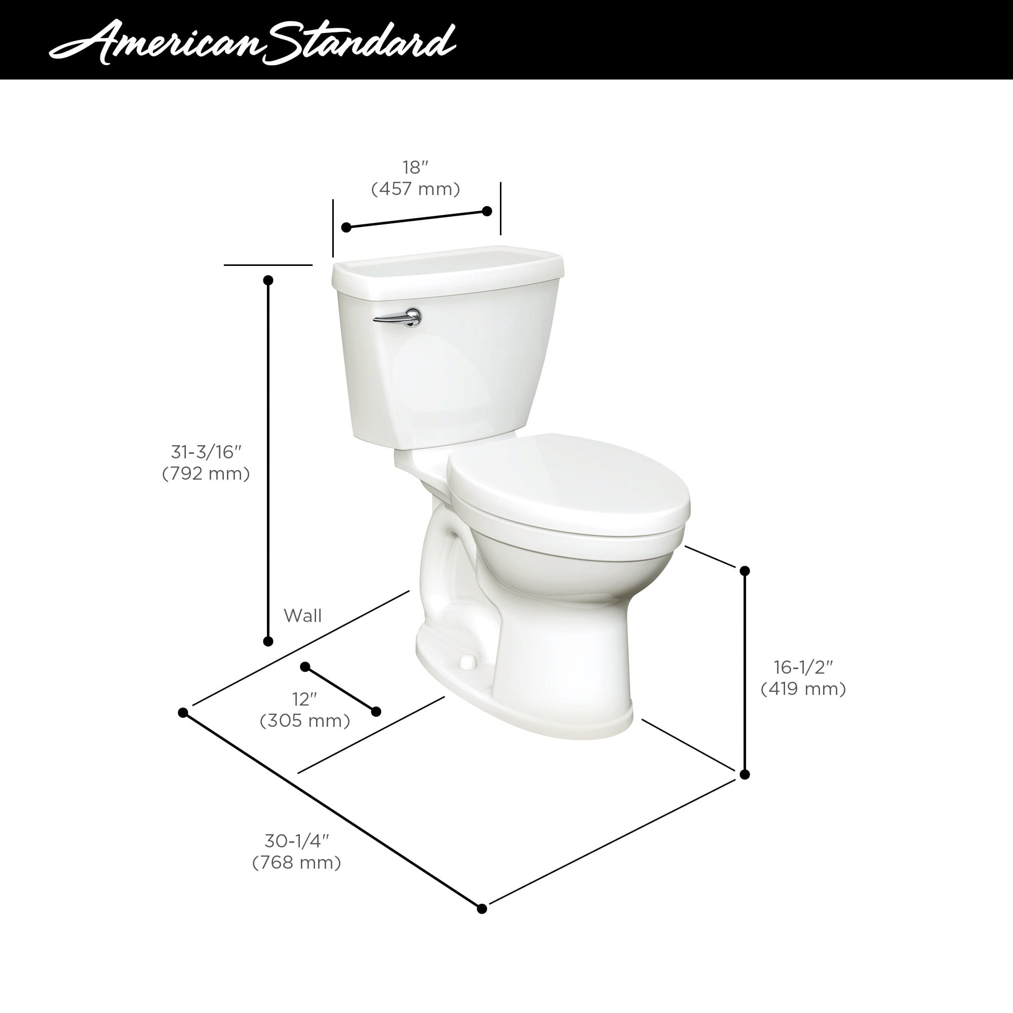 aquasource het 1.28 gpf 4.8 lpf toilet